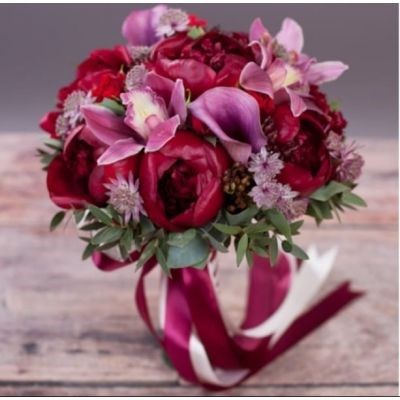 Buchete si aranjamente de flori pentru nunta in combinatii speciale pe OKFlora