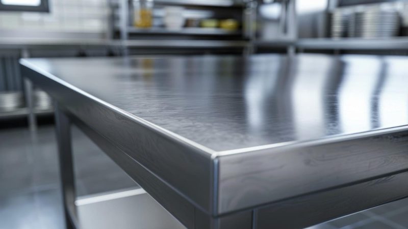 Mesele din inox în bucătăriile profesionale: organizare, igienă și eficiență
